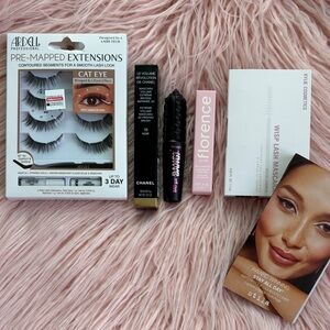 CHANEL. le Volume Mascara + Ardell Cat Eye Pre-Mapped Lashes. 100% Authentic